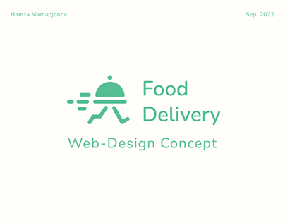Food Delivery Web - Design Concept