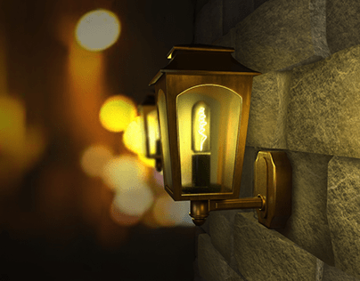 Compo 3D : Street lights