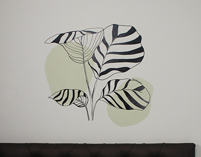 Calathea (arte em parede) - 2022