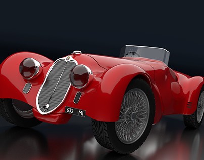 Alfa Romeo Mille Miglia 1936 | 3D