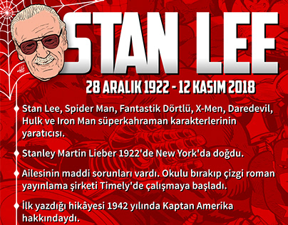 Stan Lee Infographic