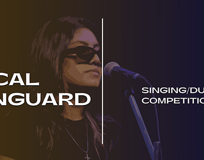 Vocal Vanguard(Singing competition) Banner design