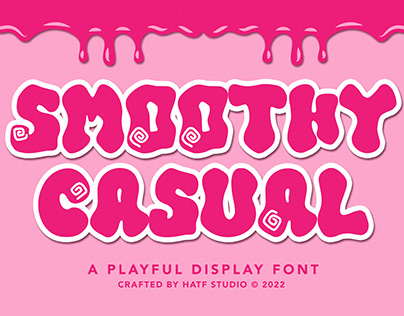 SMOOTHY CASUAL - Display Font