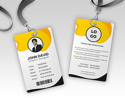 Office/Business ID Card Design