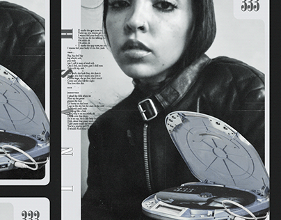 Tinashe - 333 album: retro poster