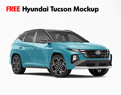 Free Hyundai Tucson Mockup