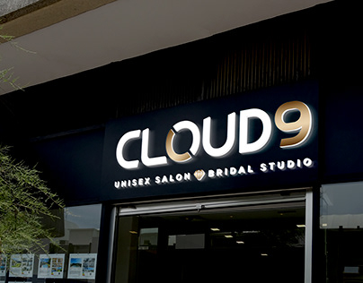 Kalees Designs | Logo Design for Cloud9 unisex salon