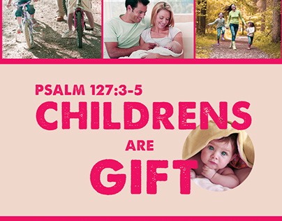 Children are gift flyer template