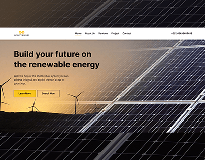 Landing Page | Renewable Energy