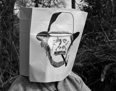 Paper Bag Masks In The Style of Inge Morag - Shoot 4