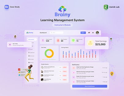 Dashboard - Learning Management System