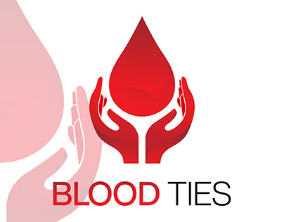 Blood ties logo design