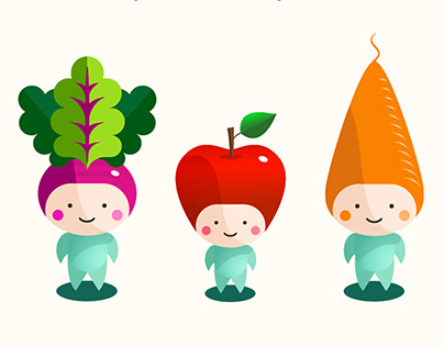 Mascot design for Credible Foods