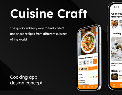 Project thumbnail - Cooking app Design project