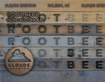 Graphic Design - Clouds Brewing Labels