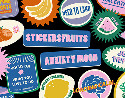 Stickersfruits | Anxiety Mood