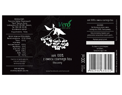 Labels made for Vero's products . 2015