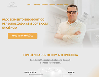 Landing page | Dr Odirley | Protótipo inicial