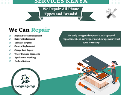 Smartphone Repair Services - Gadgets Garage Kenya