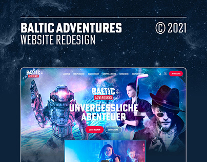 Baltic Adventures | Website Redesign