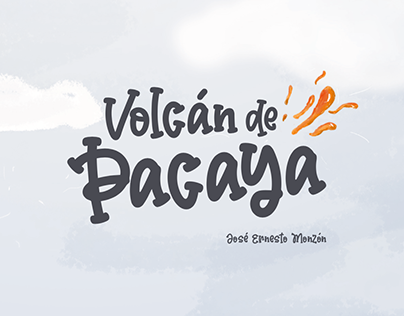 Volcán de Pacaya - Libro ilustrado
