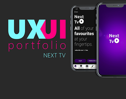 NEXT TV | UXUI Design