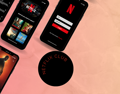 Netflix club app design