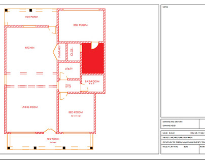 ARCHITECTURAL DRAFTING (AUTOCAD)