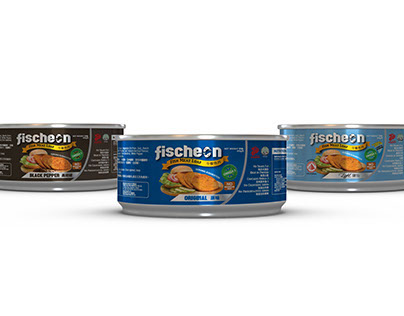 Fischeon: Fish Luncheon Meat Packaging