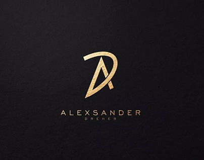 Modern Alex Sander Dreher Logo Design For Sale