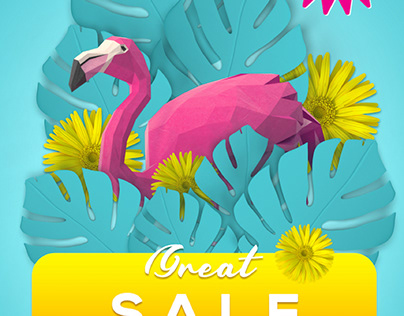 Flamingo sale flyer