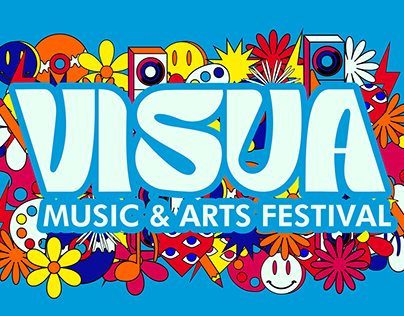 Project thumbnail - Visua Music & Arts Festival | Branding