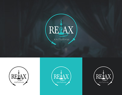 Logo design for the hookah store " Relax"