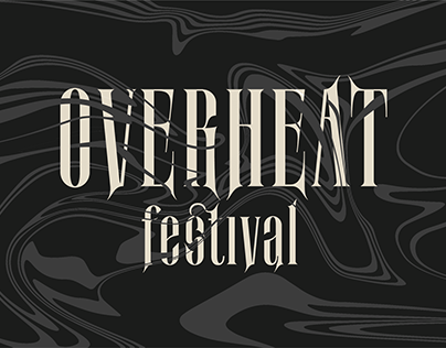 Project thumbnail - OVERHEAT Festival concept
