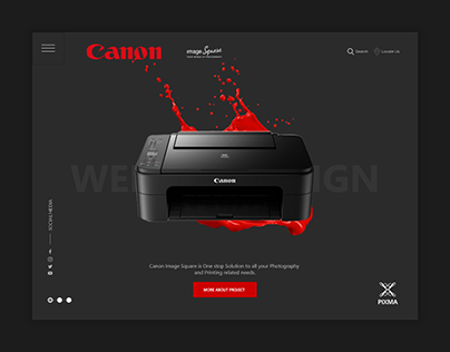 Canon CIS - Website Design