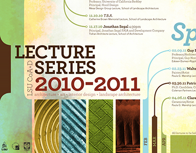 LSU COAD Lecture Series 2010/2011