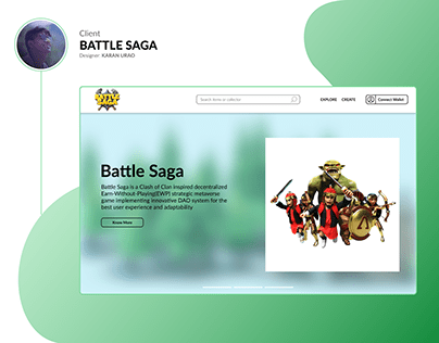 NFT Marketplace Design For Battle Saga
