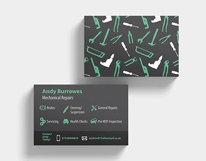 Andrew Burrowes Business Card