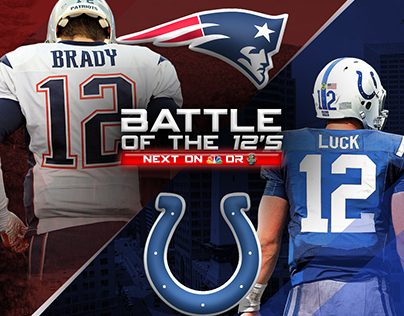 Patriots vs. Colts Gameday Graphics