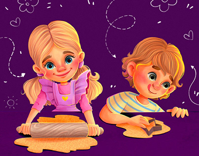Children’s cute illustration