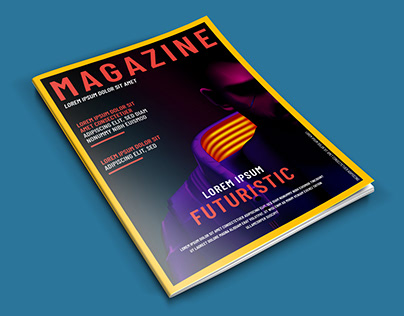 2077 Magazine design