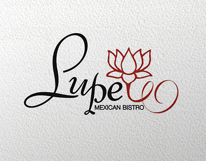 Lupe, logo for mexican bistro