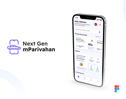 Project thumbnail - mParivahan | UI/UX Case Study