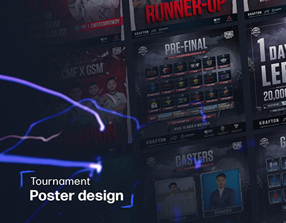 Esports Tournament Poster Design