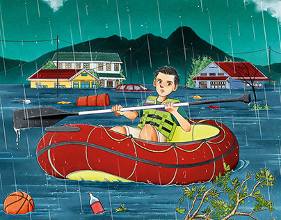 Regu Satya: Penyelamatan Perahu Karet (Colorized)