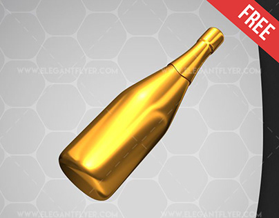 Champagne – Free 3d Render Templates