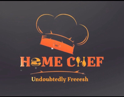 Logo animation of HOME CHEF