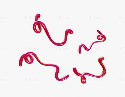 Ebola Virus 3D Model