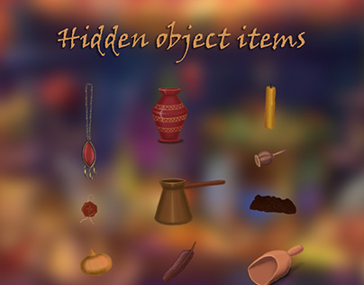Items for Hidden Object game