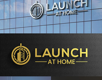 Logo For " Launch At Home" Technology Company